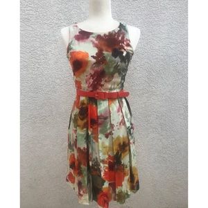 Eva Franco ‘Violet’ Floral Wedding Cocktail Dress